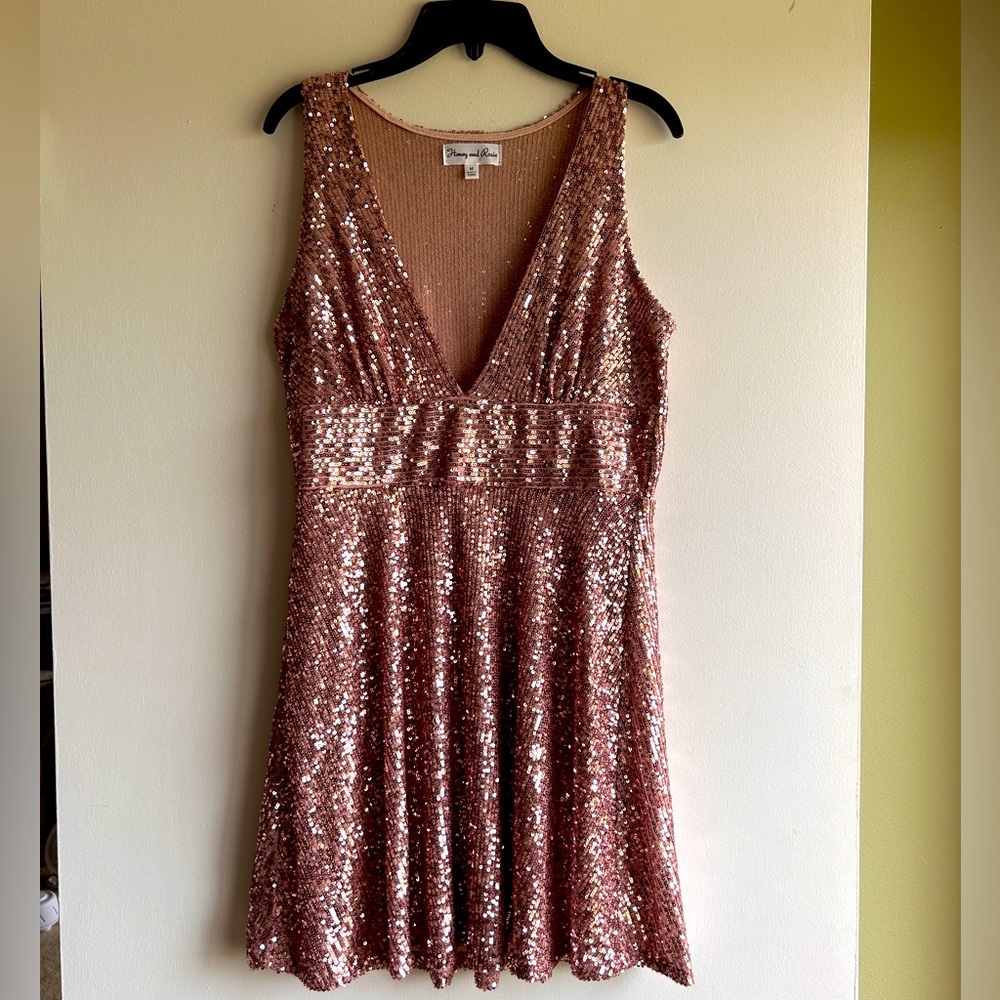 Honey and Rosie medium sequin dress
